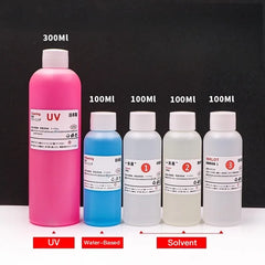 Solvent Printhead Unclogging Kit – 3 × 100ml