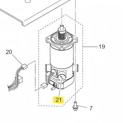 MP-TS1981273 - Original Mimaki Y-Motor Brush