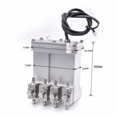 Sub Ink Cartridge 4 Valve Aluminum Tank