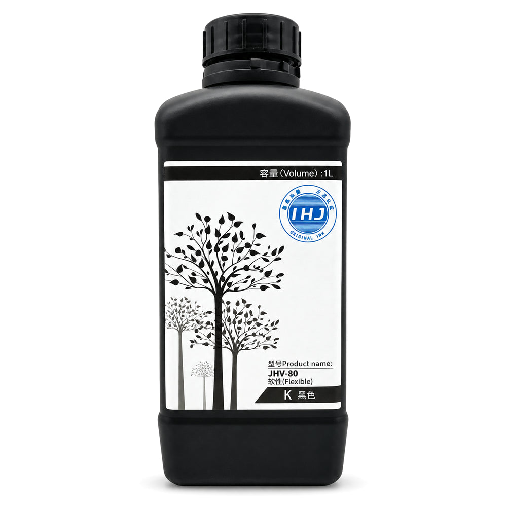 SAKATA JHV-80 flexible UV ink 1L black K bottle