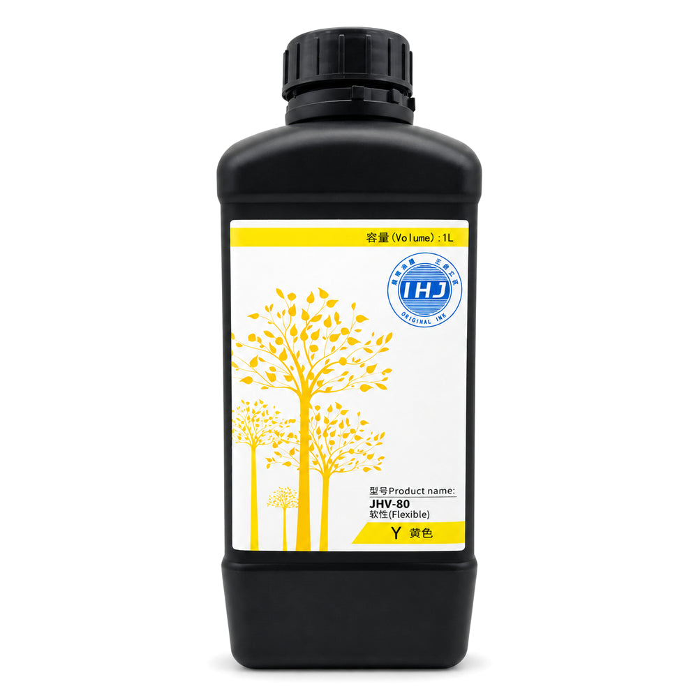SAKATA JHV-80 flexible UV ink 1L yellow Y bottle