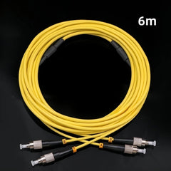 Square-Head Dual-Core Fiber Cable