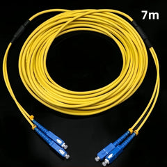 Square-Head Dual-Core Fiber Cable