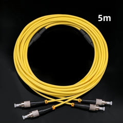 Square-Head Dual-Core Fiber Cable