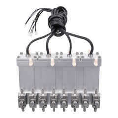 Sub Ink Cartridge 8 Valve CMYK Metal Assembly