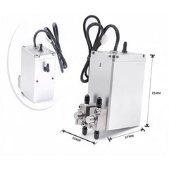 Sub Ink Cartridge Dual Valve Metal Tank