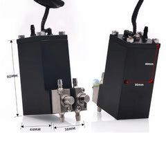 Sub Ink Cartridge Aluminum Single Double Valve Assembly