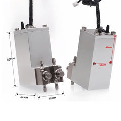 Sub Ink Cartridge Aluminum Single Double Valve Assembly
