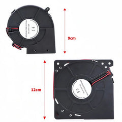 Printer Suction Fan – 9 / 12CM DC 24V