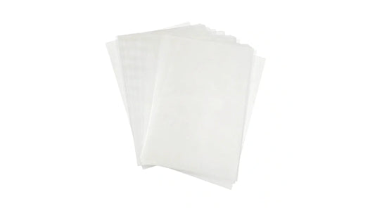 DTF transfer film photo on a clean white background for troubleshooting static and humidity problems