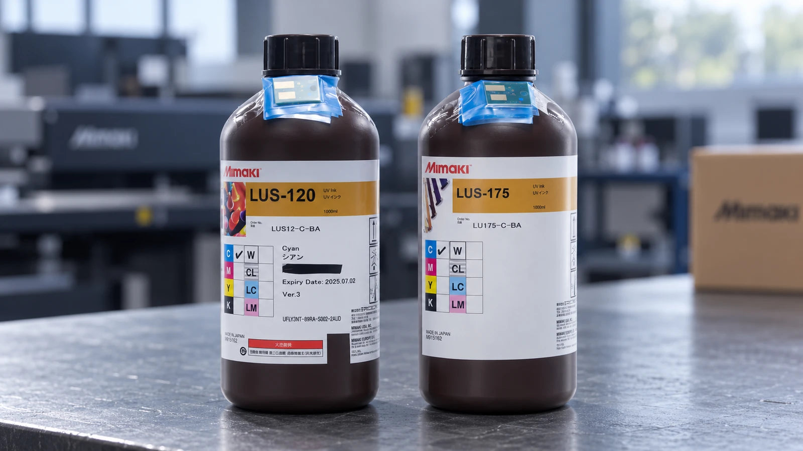 Mimaki LUS-120 vs LUS-175: Ink Ordering Checks – UV INK PRO