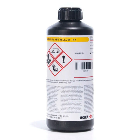 AGFA KF5 UV Ink 1000mL for Ricoh Gen5i, Epson i3200