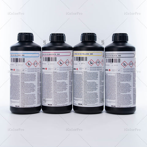 AGFA K3 UV Ink 1000mL for Epson i3200, Epson i3200-U1