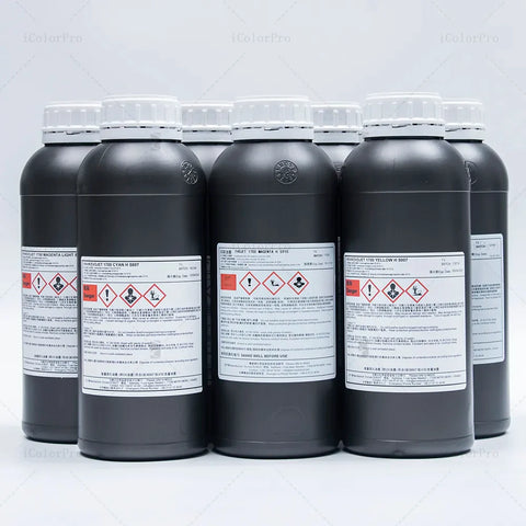 DUBUIT Neutral UV Ink 1000mL for KM1024i, Toshiba CE4