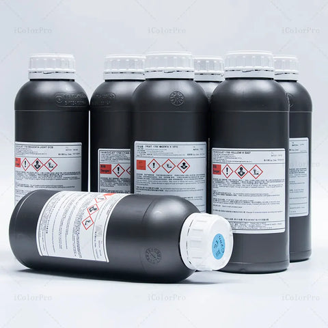 DUBUIT Neutral UV Ink 1000mL for KM1024i, Toshiba CE4