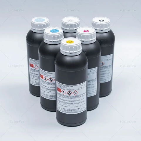 DUBUIT Neutral UV Ink 1000mL for KM1024i, Toshiba CE4