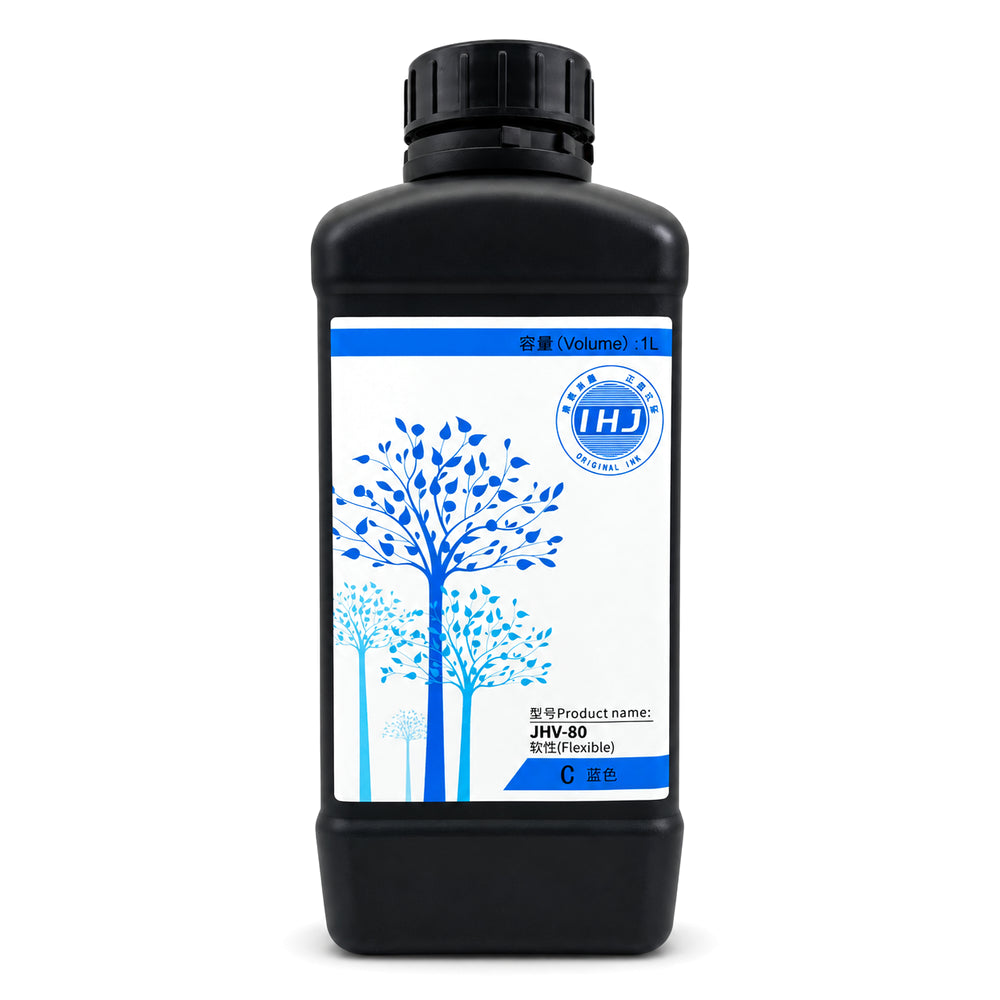 SAKATA JHV-80 flexible UV ink 1L cyan C bottle