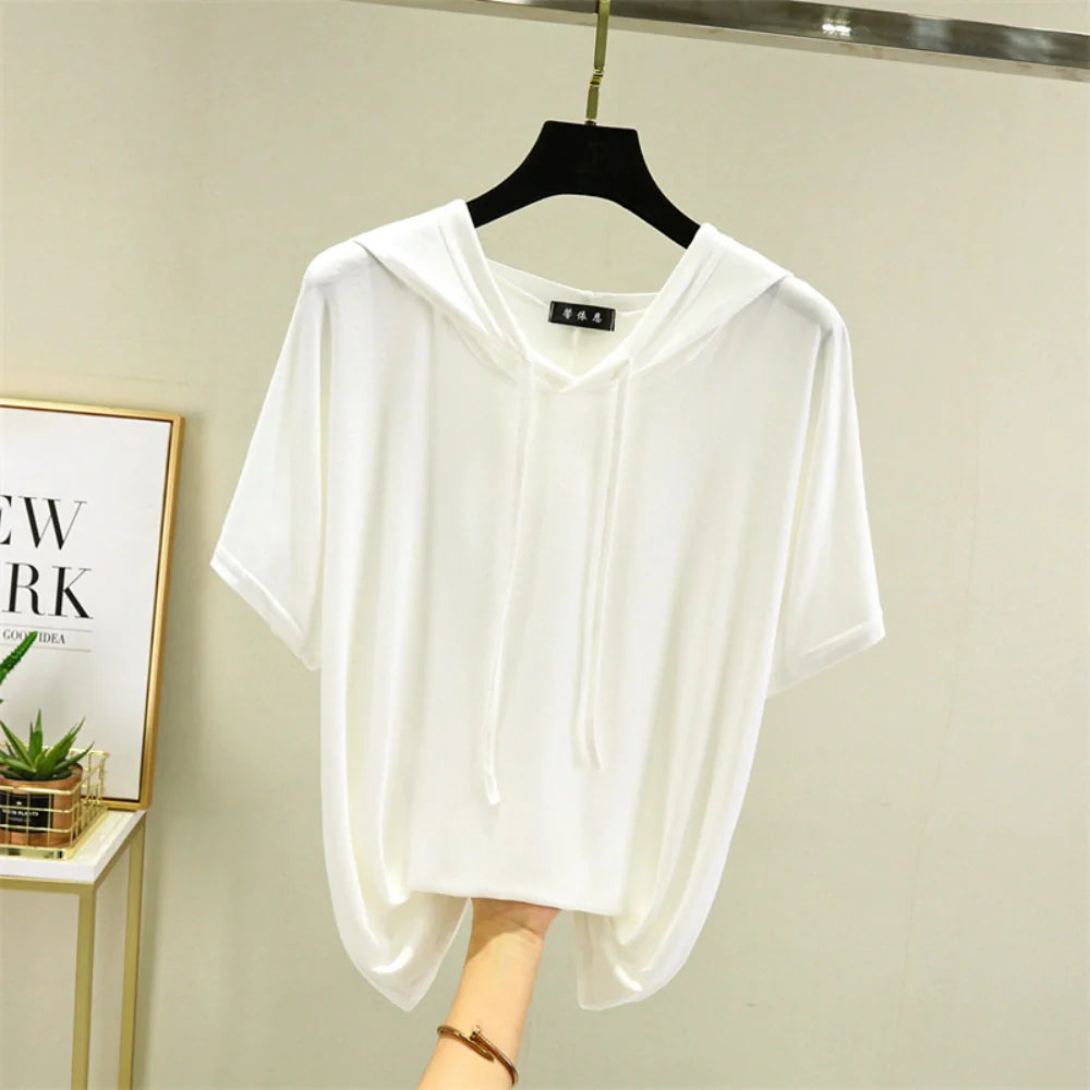 Hoodie Short-Sleeve T-Shirt