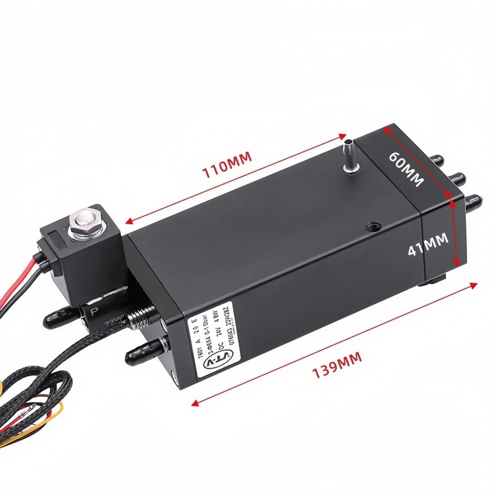 Sub Ink Cartridge Electronic Valve Aluminum Tank
