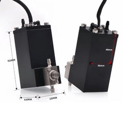 Sub Ink Cartridge Aluminum Single Double Valve Assembly