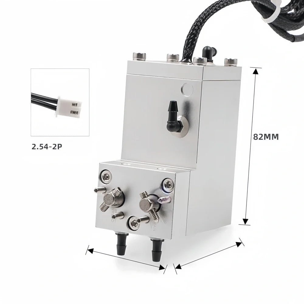 Sub Ink Cartridge UV Flatbed Square Aluminum Tank