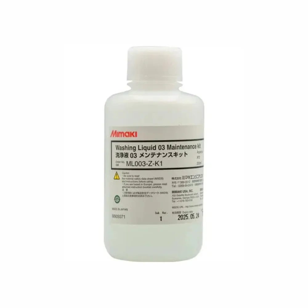 Mimaki ML003 Z K1 Mimaki Washing liquid 03 Maintenance kit Ink for Mimaki Printers